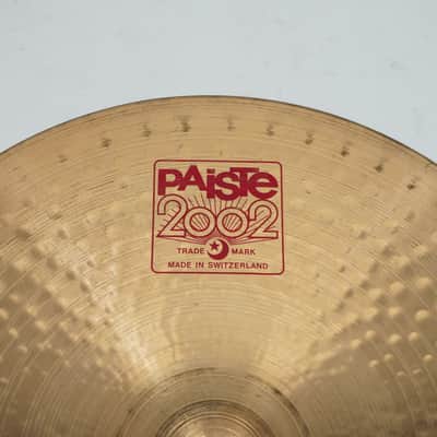 Paiste 2002 20" HEAVY RIDE CYMBAL Current image 2