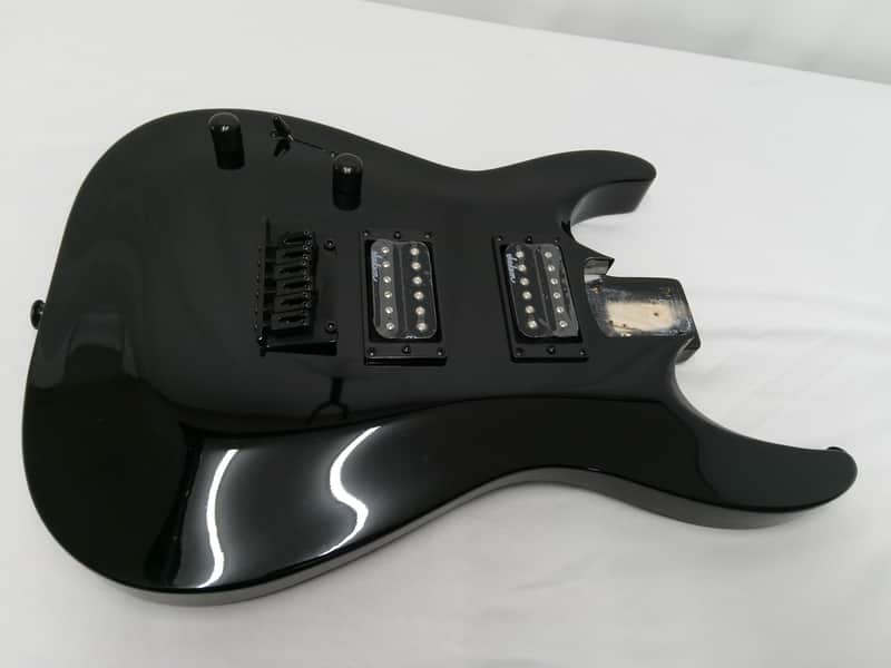 Jackson Left Handed Black JS Guitar Body Neck Plate Stock Parts Loaded Lefty image 1