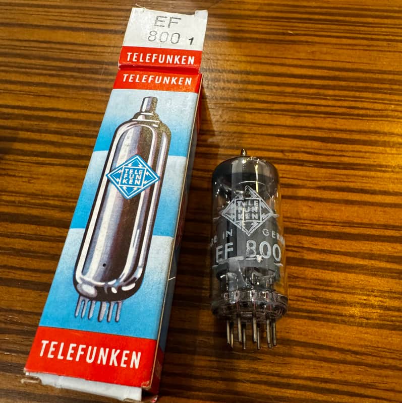 Telefunken EF800 1960s NOS Tested Audio Grade Tube image 1