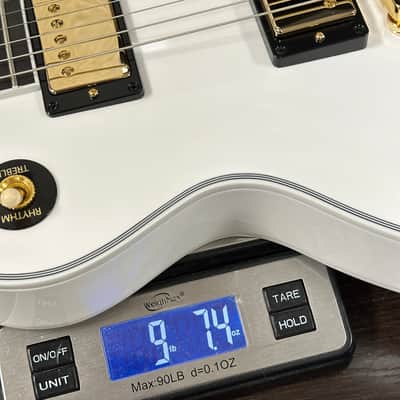 Gibson Custom Les Paul Custom w/ Ebony Fingerboard Gloss Alpine White w/case CS600898 image 11