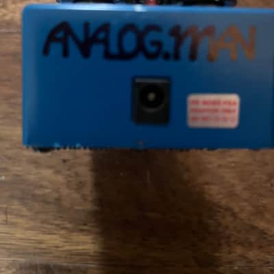 Analogman Boss BD-2 Blues Driver with Mod 2010s - Blue image 3