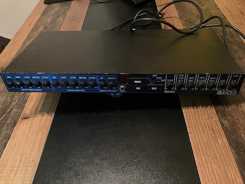 Simmons SDS 1000 5-Channel Drum Sound Module 1986 - Black image 1