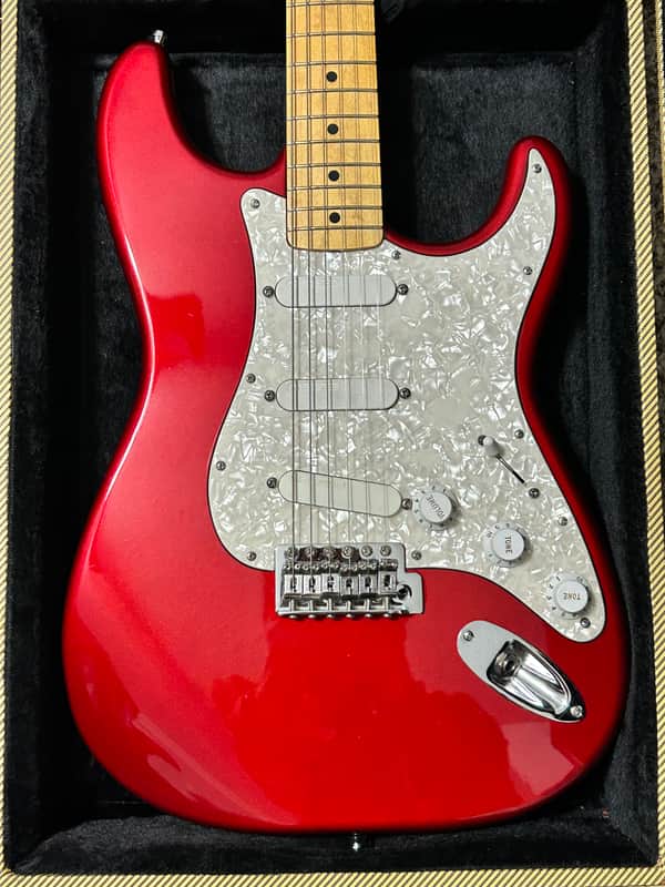 Fender Eric Clapton Stratocaster (Partscaster) N/A - Candy red image 1