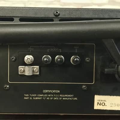 ONKYO T-4090 Rare Vintage Analog FM/AM  Stereo Tuner Japan  Warranty 1981 image 8