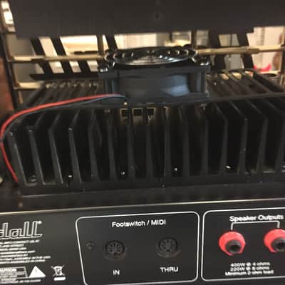 Randall T2H T2 100 watt Tube Preamp Guitar Amplifier Head Custom Gold Grill Finish and Knobs image 12