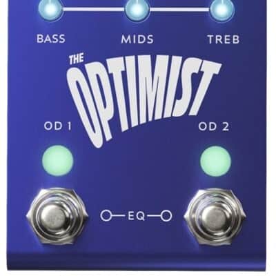Jackson Audio Optimist Dual Overdrive and EQ Pedal, Classic image 2