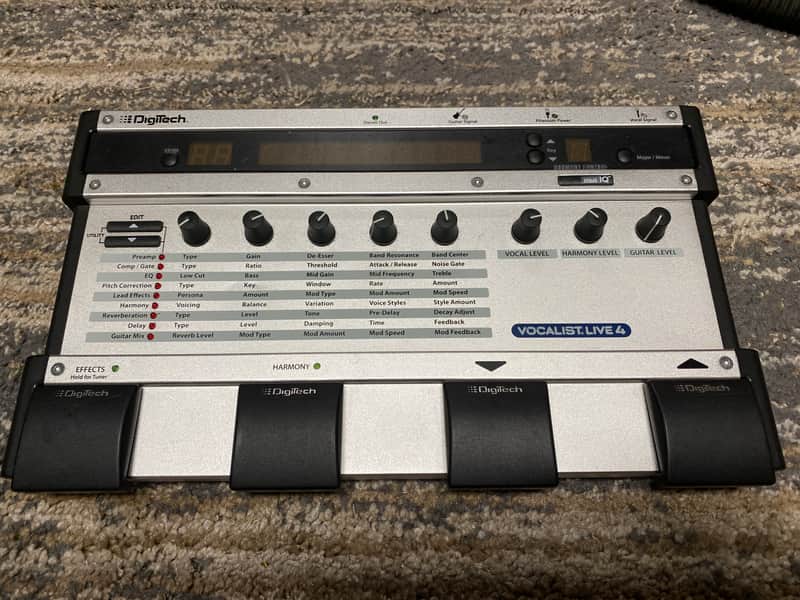 DigiTech Vocalist Live 4 Vocal Effect Processor 2010s imagen 1