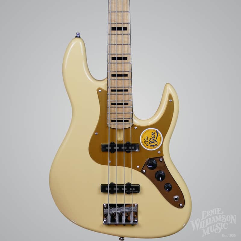 Sire Marcus Miller V5 24-4 String, 24 Fret - Rosewood Fingerboard, Vintage White - 8# 9oz image 1