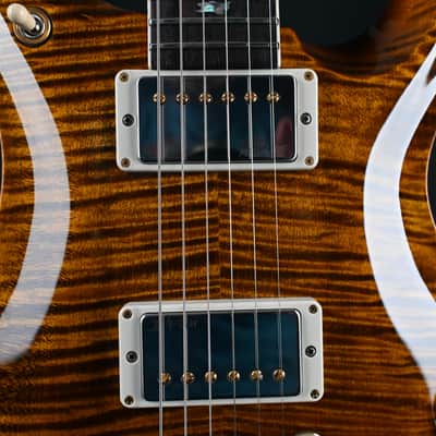 PRS McCarty 594 10-Top Black Gold Electric Guitar #071 image 6