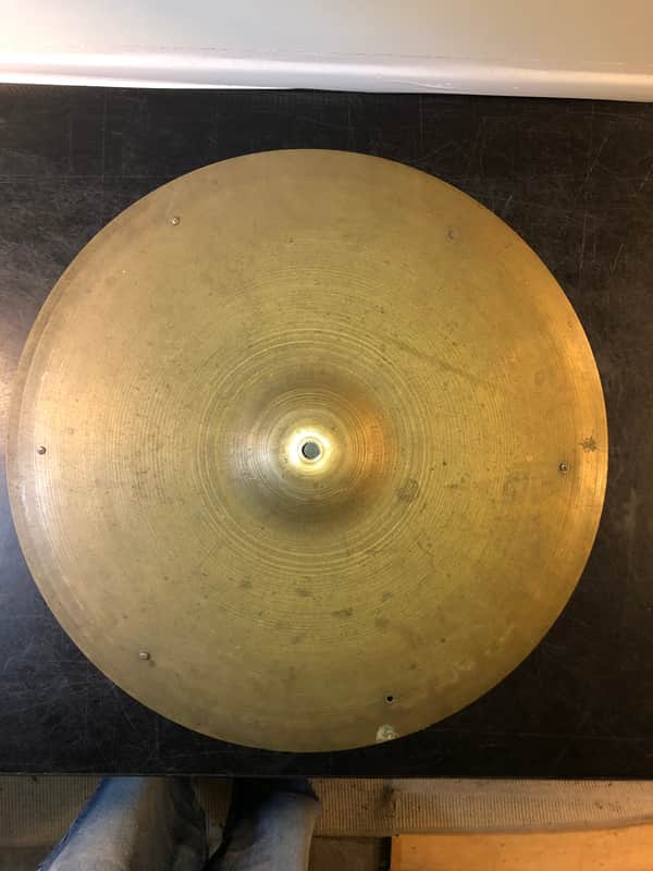 Gorgeous Sounding Zildjian Avedis 1950’s 19” crash cymbal  or crash/ride cymbal image 1