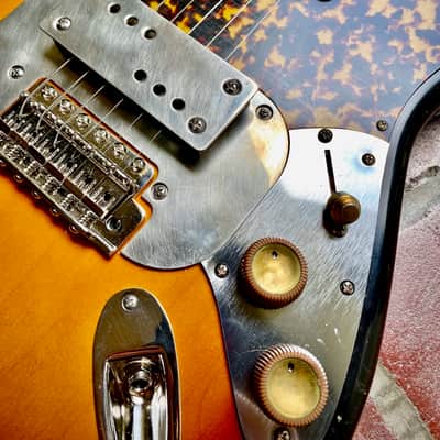 Waterslide S-Style W/ Mojo Lap-Steal and Gold-Foil Pickups, 2020 Sunburst NEW (Authorized Dealer) image 13