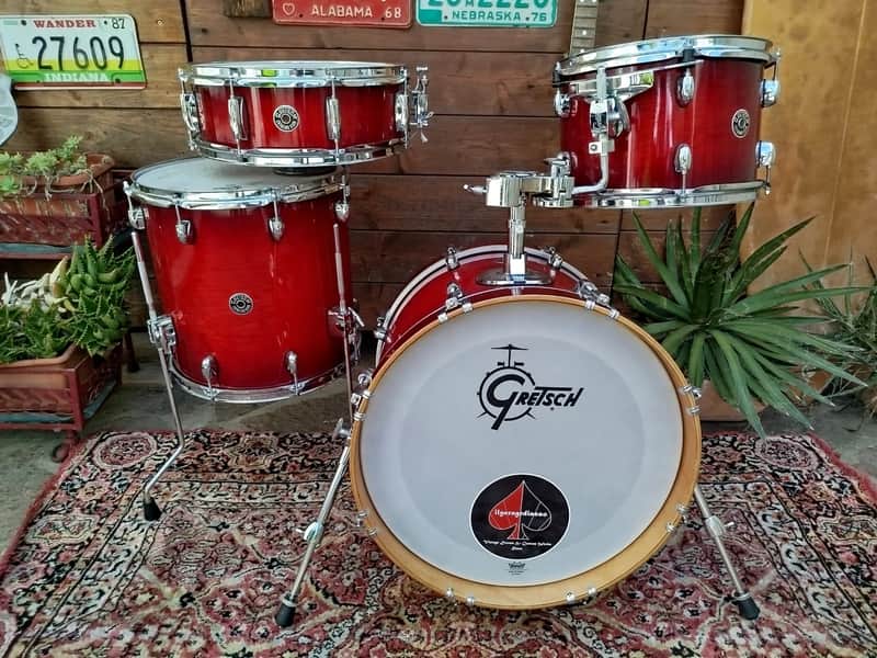 GRETSCH Catalina Club Jazz CT1-J484, Gloss Crimson Burst, ex demo. image 1