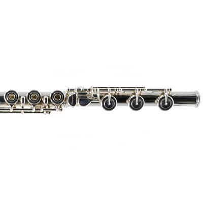 Yamaha YFL-887HSTCT Custom Professional Concert Flute in Solid Silver SN D331 image 5