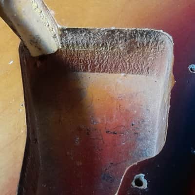 Fender Stratocaster Body 1962-1963 - Pre CBS sunburst Lightweight Alder Body image 5