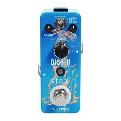 STAX LEF-301B DIST-II Distortion Pedal 3 Mode RAT Clone True Bypass Mini Metal Guitar High Gain Effect--Shipped from Irvine Warehouse in California by USPS image 4