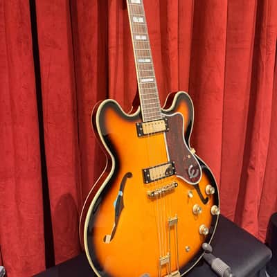 Used 2012 Epiphone Sheraton 50th Anniversary Electric Guitar w/HSC image 4