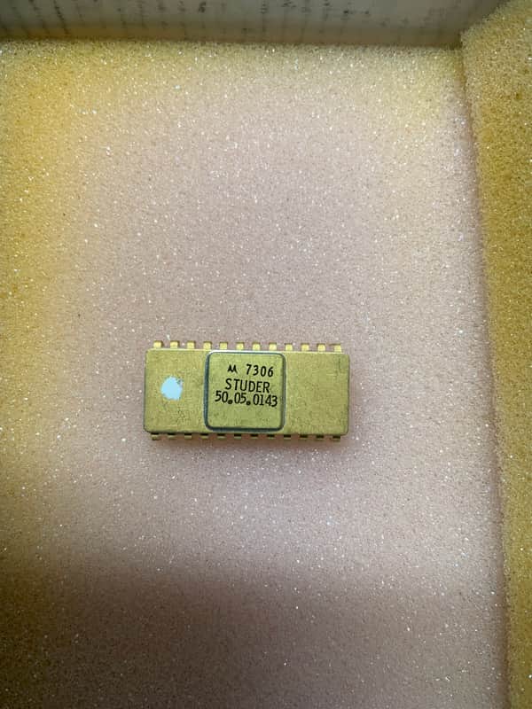STUDER 50.05.0143 TRANSPORT IC CONTROLLER FOR REVOX A700 AND STUDER A67, B67 TAPE DECKS image 1