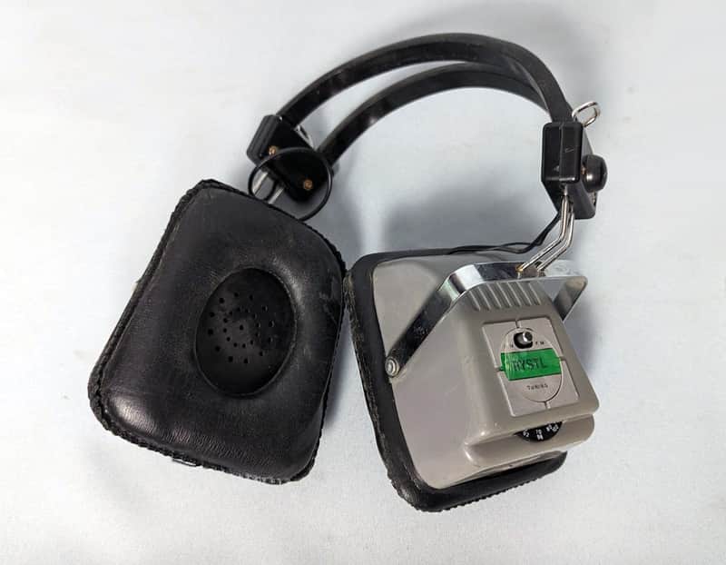 Rystl RH-81 Vintage AM FM Stereo Wireless Headphones Hong Kong image 1