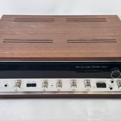 Sansui 5000A AM/FM Tuner Amplifier w/ Wood Cabinet image 2