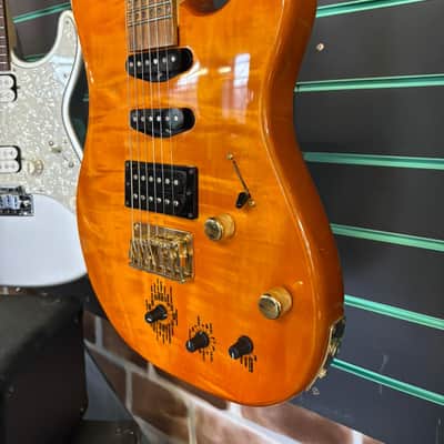 Optek Fretlight Pro 200 Amber Electric Guitar image 6