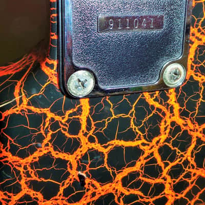 Charvel Model 4 1987-1988 Lava Crackle image 12
