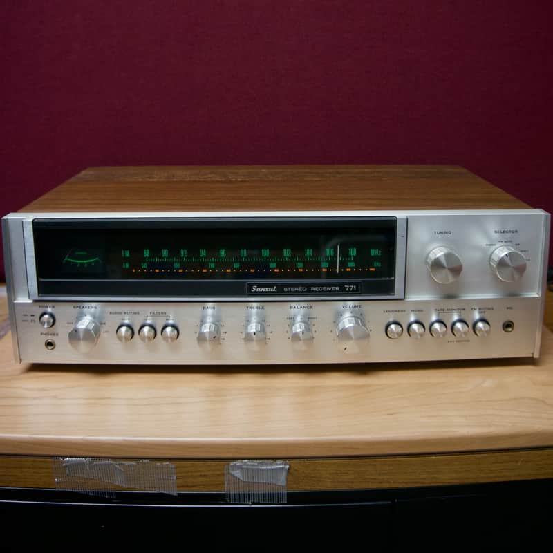 Sansui 771 Stereo Receiver - 32 Watts Per Channel image 1