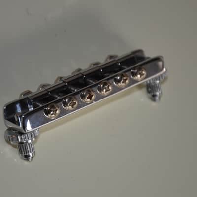 Mighty Mite real vintage US-made 1979 tune-o-matic Les Paul bridge=chromed brass=rare new old stock* image 6