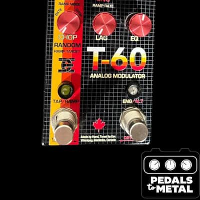 Demedash Effects T-60 Analog Modulator 2021 - Black - X16508 image 2