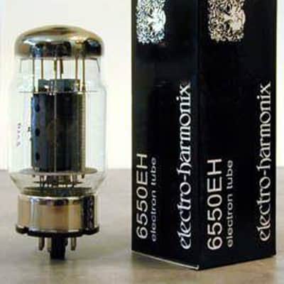 Electro-Harmonix  6550EH Matched Pair | Octal Power Tube with FREE 24-Hour Burn-In and Matching! image 4