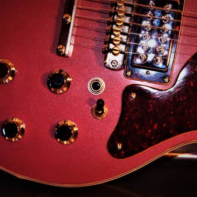 Mosrite Bluesbender 500 1972 Burgundy Mist Metallic. Rejuvenated. Rare. One of a kind. TV Jones pup image 23