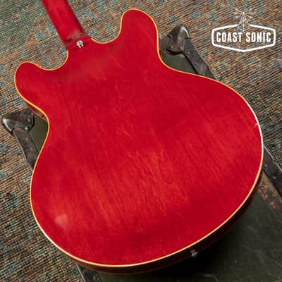 1979 Gibson ES-335 Dot neck, patent number pickups, factory stop tail w/ case image 9