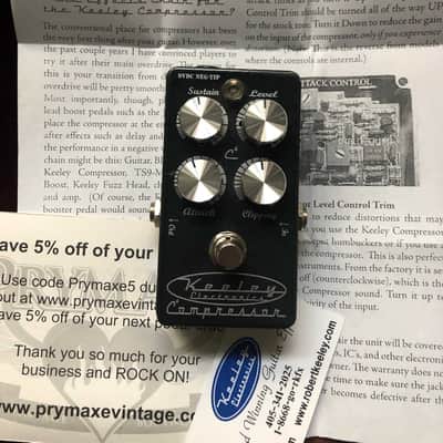 NEW Keeley Electronics C4 Compressor Black Face image 2