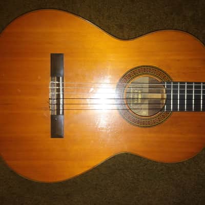 Yamaha G 100 A Classical Guitar 70's Natural Nippon Gakki image 2