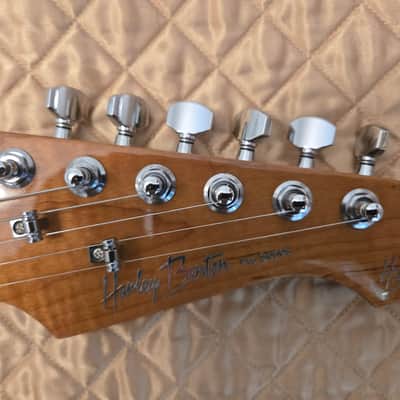 Harley Benton Fusion-III 2025 - Gotoh Tuners - Flamed Bengal Burst image 3
