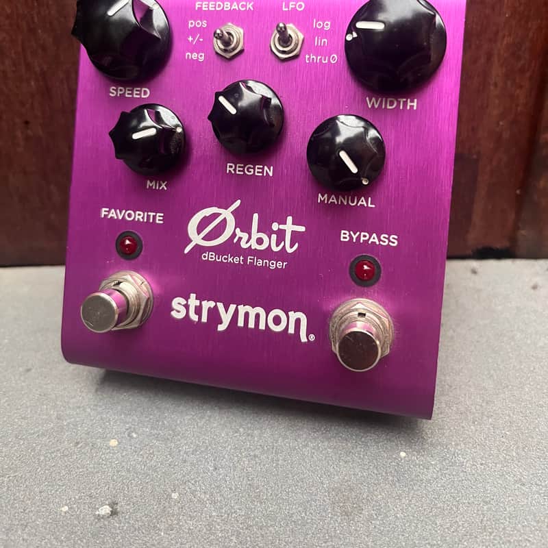 2010 – Present Strymon Orbit Flanger Purple