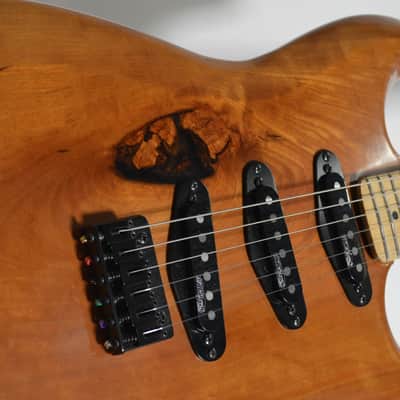ACS Custom Guitars Natural ST 2025 - Nitro clear gloss image 7