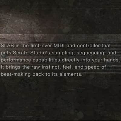 AlphaTheta SLAB MIDI Pad Controller For Serato Studio W/ RGB indicator Touch Strip image 13