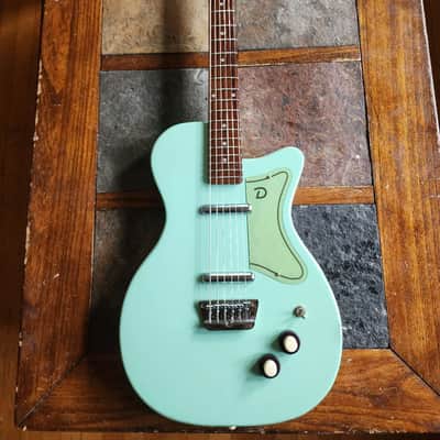 Danelectro U2 56 Reissue '90s w/mods - seafoam green image 1