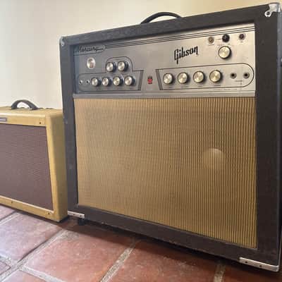 Vintage 1964 Gibson Mercury Medalist Guitar Tube Amplifier Combo image 3