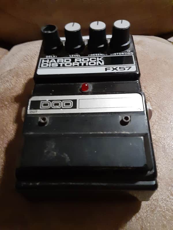 DOD/Digitech FX57 Hard Rock Distortion 1987-1993 - Black image 1