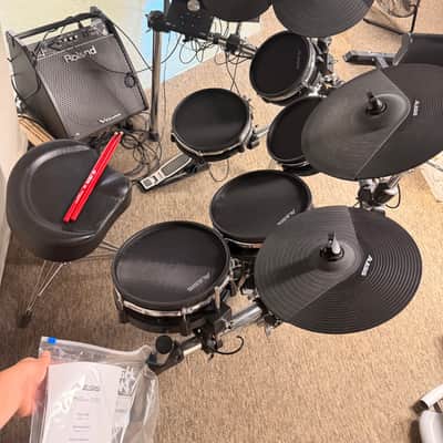 Immagine Alesis DM10 MkII Pro Kit Electronic Drum Set 2010s - Black - 7