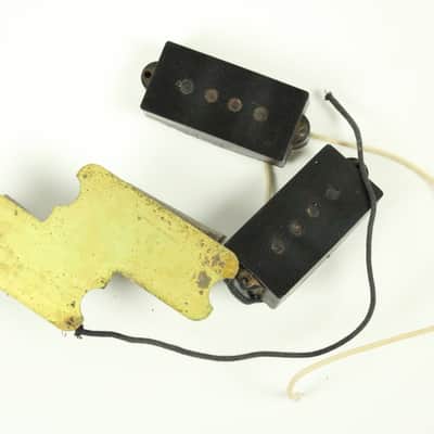 Vintage 1966 Fender Precision BASS Pickups Set HOT 11K 1960's PBass Guitar image 5