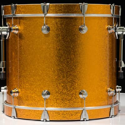 DW Performance Series 18x22 Bass Drum - Gold Sparkle image 2