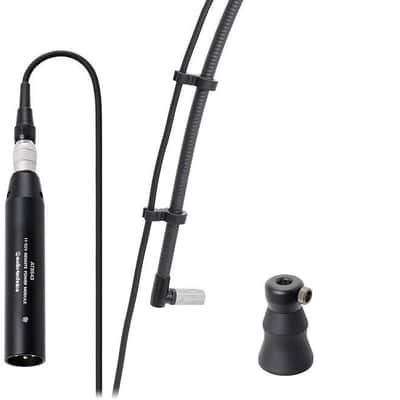 Audio-Technica Cardioid Condenser Microphone Cardioid Condenser Instrument Microphone (ATM350PL) image 1