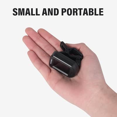 Clip-on Guitar Tuner for String Instrument,Digital Electronic Tuner,Large Clear LCD Display,Rotatable,Suitable for Acoustic Guitar,Ukulele,Bass,Violin and Chromatic,with 10 Guitar Picks image 5