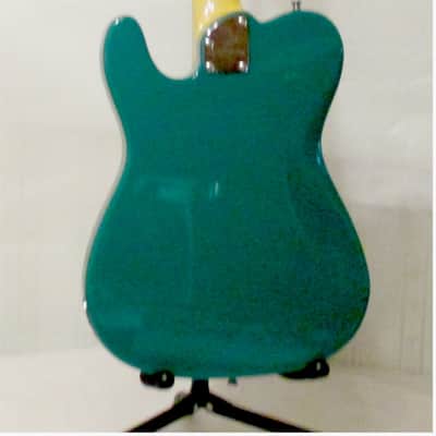 Bullfighter D133 - TL Series Electric Guitar - Lotus/Dark Green Color with Flower Graphic image 7