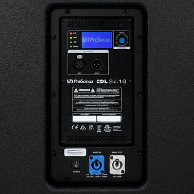 PreSonus CDL Sub18 Active Subwoofer Black image 4