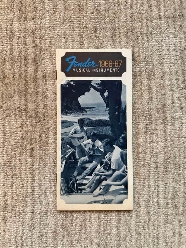 1966 - 1967 Fender Catalog image 1