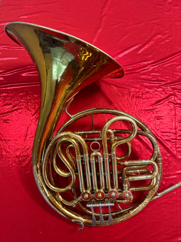 C.G. Conn LTD USA Double French Horn - Lacquer image 1
