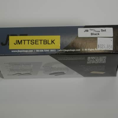 Joe Barden Engineering (JBE Pickups) JM Two/Tone Jazzmaster-Styled Pickup Set Black image 2